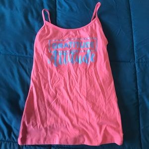 Juniors Forever 21 Pink Tank Top small NWOT
